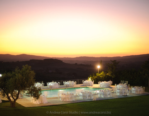 Dining By The Pool