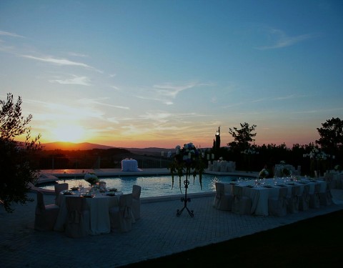 Dining By The Pool